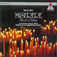 Mozart: Miserere - Sacred Arias von Nikolaus Harnoncourt