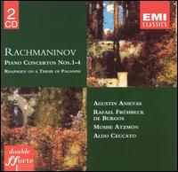Rachmaninov: Piano Concertos Nos. 1-4; Rhapsody on a Theme of Paganini von Agustín Anievas