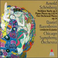 Arnold Schönberg: Verklärte Nacht; Piano Pieces Opp 11 & 19; Five Orchestral Pieces Op 16 von Daniel Barenboim