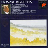Bizet: Symphony No. 1; Offenbach: Gaite Parisienne von Leonard Bernstein