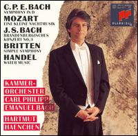 C.P.E. Bach: Symphony in D; Mozart: Eine kleine Nachtmusik von Hartmut Haenchen
