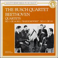 Beethoven: Quartets No. 7 Op. 59, No. 13 Op. 130 "Razoumovsky" von Various Artists