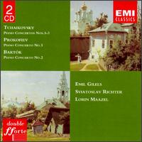 Tchaikovsky, Prokofiev, Bartók: Piano Concertos von Lorin Maazel