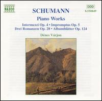 Schumann: Piano Works von Dénes Várjon