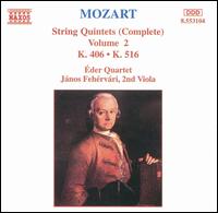 Mozart: String Quintets (Complete), Vol. 2 von Eder Quartet