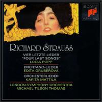 Richard Strauss: Four Last Songs; Brentano-Lieder; Orchesterlieder von Michael Tilson Thomas