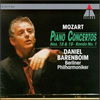 Mozart: Piano Concertos Nos. 18 & 19/Rondo No. 1 von Daniel Barenboim