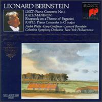 Liszt: Piano Concerto No. 1/Ravel: Piano Concerto in G Major von Leonard Bernstein