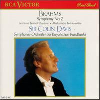 Johannes Brahms: Symphony No. 2/Academic Festival Overture von Colin Davis