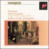 Schubert: Piano Sonatas D.850 & D. 537 von Robert Levin