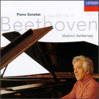 Beethoven: Piano Sonatas, Opp. 109, 110, 111 von Vladimir Ashkenazy