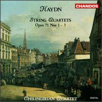 Joseph Haydn: String Quartets, Op. 71 Nos. 1,2,3 von Chilingirian Quartet