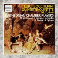 Luigi Boccherini: String Quintets, Op. 11, Nos. 4-6 von Various Artists