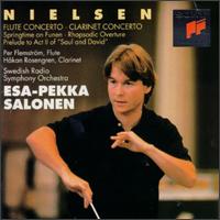 Nielsen:Clarinet Concerto/Flute Concerto von Esa-Pekka Salonen