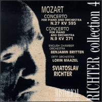 Mozart: Concerti for piano and orchestra Nos. 9 & 27 von Sviatoslav Richter