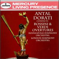 Giuseppe Verdi/Gioacchino Rossini: Overtures von Antal Dorati