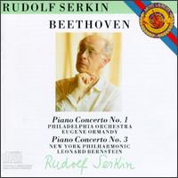 Beethoven: Piano Concertos Nos. 1 & 3 von Rudolf Serkin