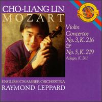 Mozart: Violin Concertos Nos. 3 & 5; Adagio for Violin & Orchestra von Cho-Liang Lin