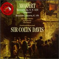 Mozart: Serenade No. 9, K320; Bassoon Concerto, K191 von Colin Davis