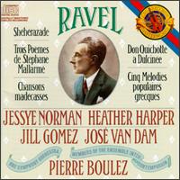 Maurice Ravel: Songs von Pierre Boulez