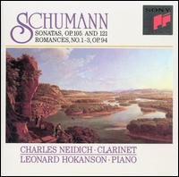 Schumann: Sonatas, Op. 105 & 121; Romances, No. 1-3, Op. 94 von Charles Neidich