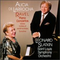 Maurice Ravel: Piano Concertos von Leonard Slatkin