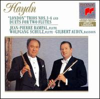 Haydn: "London" Trios Nos. 1-4; Duets for 2 flutes von Jean-Pierre Rampal