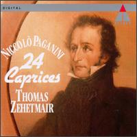 Paganini: 24 Caprices, Op.1 von Thomas Zehetmair