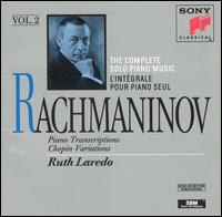 Rachmaninov: Piano Transcriptions von Ruth Laredo