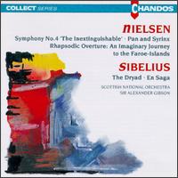 Carl August Nielsen: Symphony No 04/Jean Sibelius: En Saga von Alexander Gibson