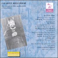 Lauritz Melchior: His Greatest Hits on Records, 1923-1939 von Lauritz Melchior