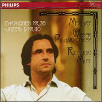 Mozart: Symphonies Nos. 36 & 40 von Riccardo Muti