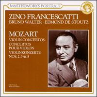 Mozart: Violin Concertos Nos 2, 3 & 5 von Zino Francescatti