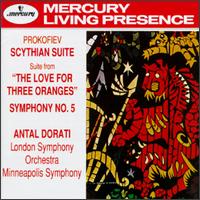 Prokofiev: The Love of Three Oranges Suite; Symphony No. 5 von Antal Dorati