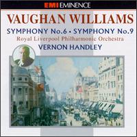 Vaughan Williams: Symphony No. 6 / Symphony No. 9 von Vernon Handley