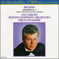 Johannes Brahms: Concerto No. 1/Handel Variations von Erich Leinsdorf