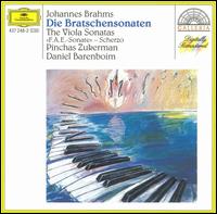 Brahms: Die Bratschensonaten von Pinchas Zukerman