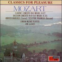 Mozart: Clarinet Concerto; Bassoon Concerto von Jane Glover