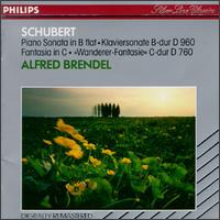 Franz Schubert: Piano Sonata In B Flat/Fantasy In C, "Wanderer" von Alfred Brendel