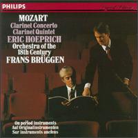 Mozart: Clarinet Concerto in A major; Clarinet Quintet in A major, K581 von Frans Brüggen