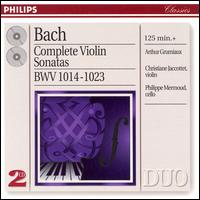 Bach: Violin Sonatas, BWV 1014-1023 von Arthur Grumiaux