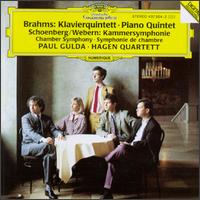 Brahms: Piano Quintet in Fm, Op34a; Schoenberg: Chamber Symphony No1 von Various Artists