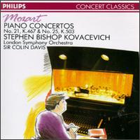 Mozart: Piano Concertos Nos. 21 & 25 von Stephen Bishop Kovacevich