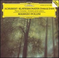 Schubert: Klaviersonaten, D958 & D959 von Maurizio Pollini