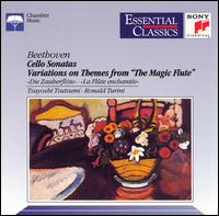 Beethoven: Cello Sonatas; Variations on Themes from "The Magic Flute" von Tsuyoshi Tsutsumi