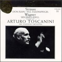 Arturo Toscanini Collection, Volume 31: Richard Strauss/Richard Wagner von Arturo Toscanini