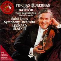 Bartok: Violin Concerto No. 2; Viola Concerto von Pinchas Zukerman