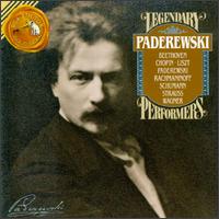 Legendary Performers: Paderewski von Ignace Jan Paderewski