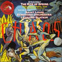 Stravinsky: Le sacre du printemps; Haydn: Schöpfung No2 von Leonard Slatkin