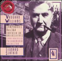 Vaughan Williams: Symphonies Nos. 3 & 4; Fantasia on Greensleeves von Leonard Slatkin